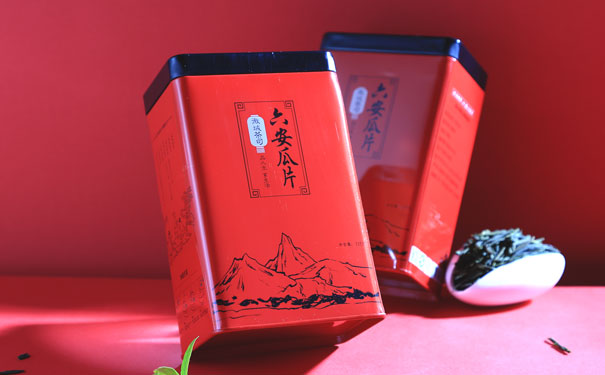 六安瓜片茶葉鐵盒